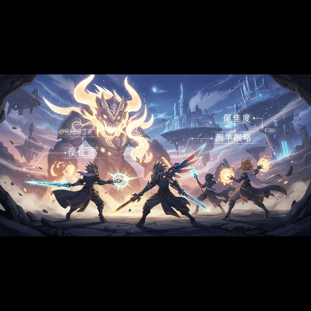 メギド72 初心者必見!大幻獣討伐の優先度と効率攻略ガイド